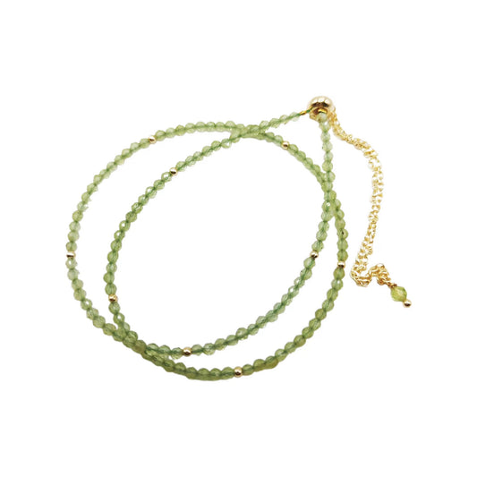 Ananda's Divine Duo Bracelet - Peridot