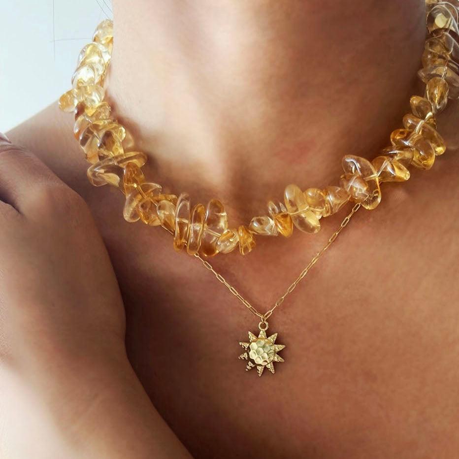 Golden Radiance Necklace