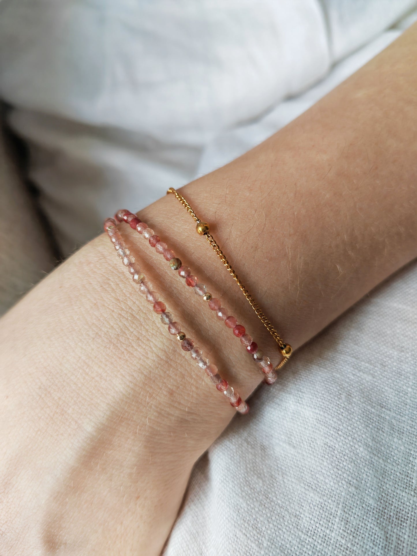 Ananda's Divine Duo Bracelet - Andesine