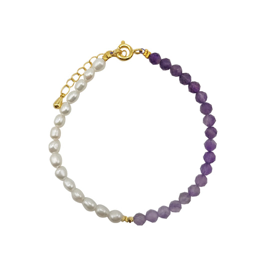 Amethyst Radiance Bracelet